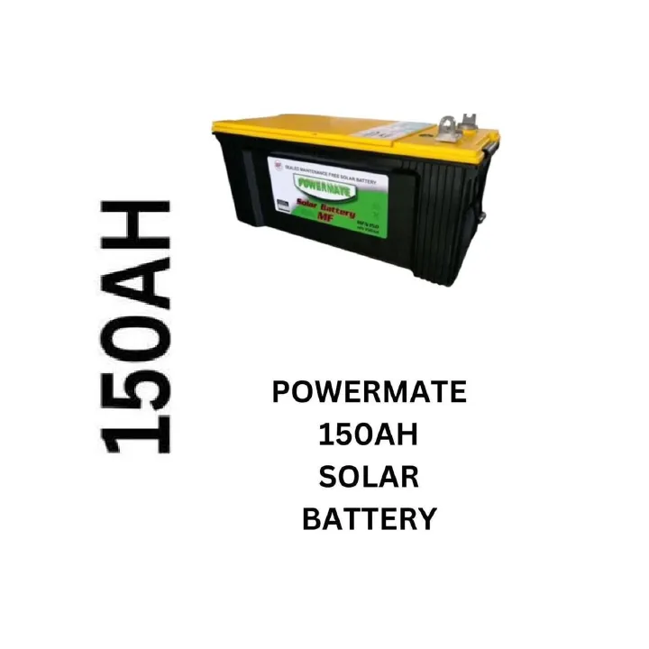 Powermate Solar Battery Dry Cell Maintenance Solar Battery