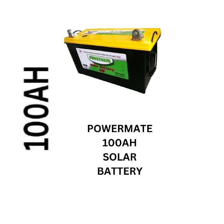 Powermate Solar Battery Dry Cell Maintenance Solar Battery