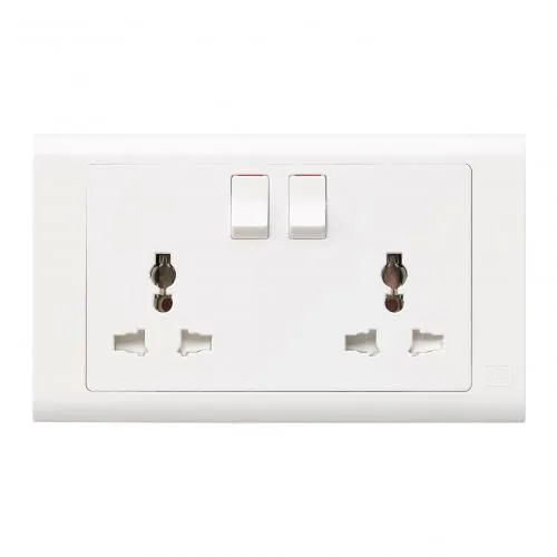 Universal 13A Double Socket Outlet Supply Master