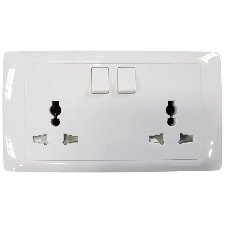Universal 13A Double Socket Outlet Supply Master