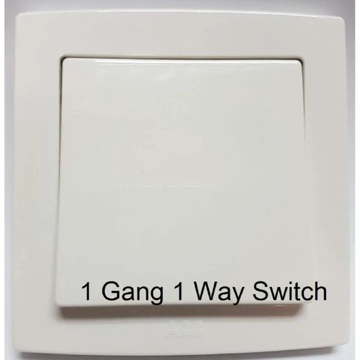 Vellmax Switches 1 Gang 2 Way White