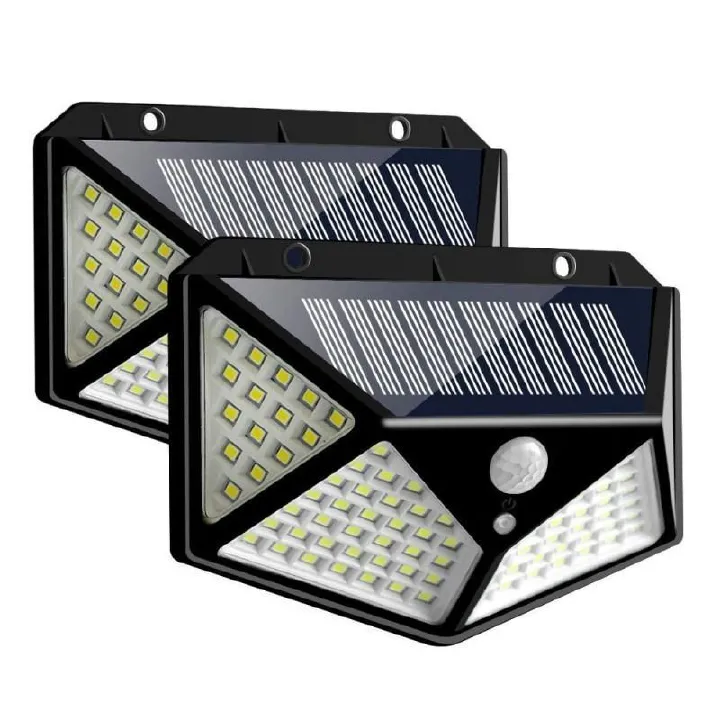 4 Sided Solar Powered Outdoor Light