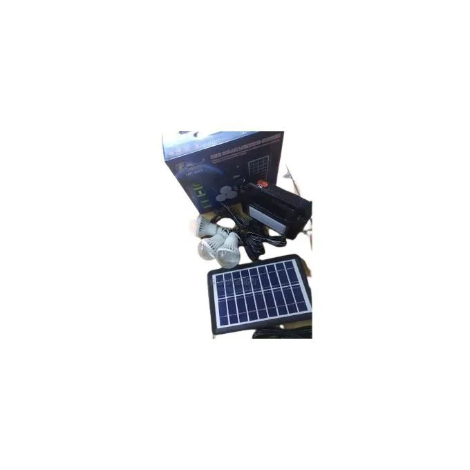 Dp Light Solar Lighting System-3 Bulbs, Phone Charging, Solar Panel, Led Light