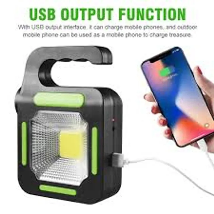 Portable Solar Energy Lamp - Multiple light source w/USB Charger