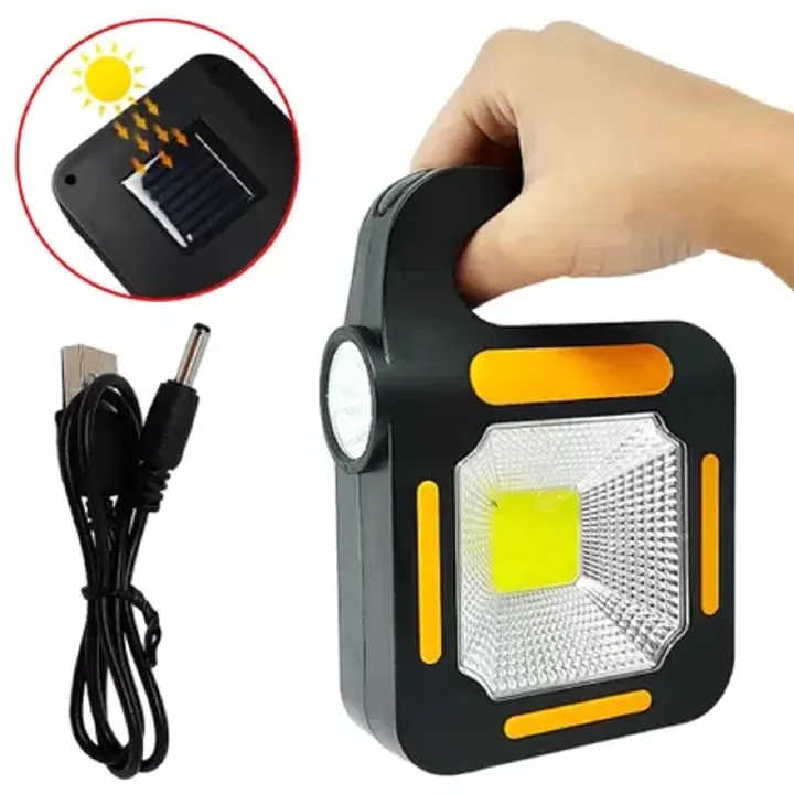 Portable Solar Energy Lamp - Multiple light source w/USB Charger
