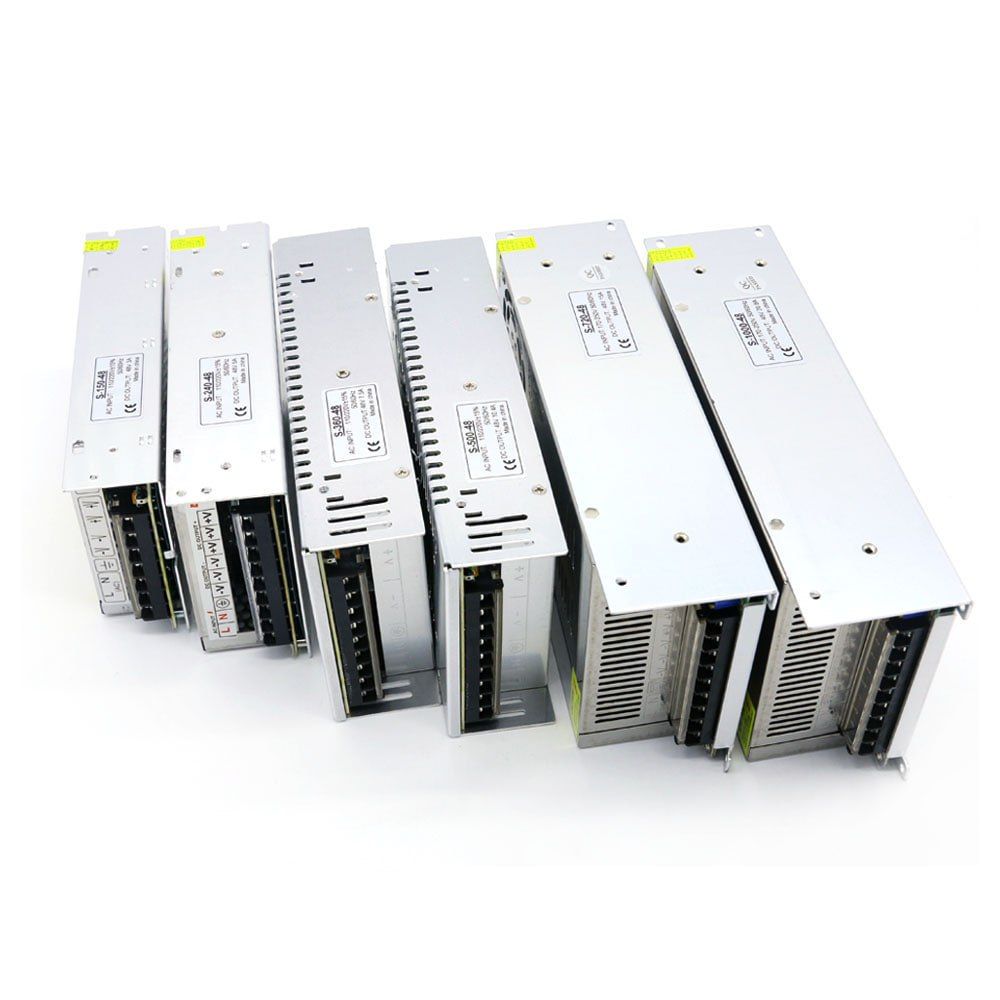 Universal Regulated Metal Case Switching Power Supply Unit 12 Volts for CCTV, Light box, Light & Automatic equipment