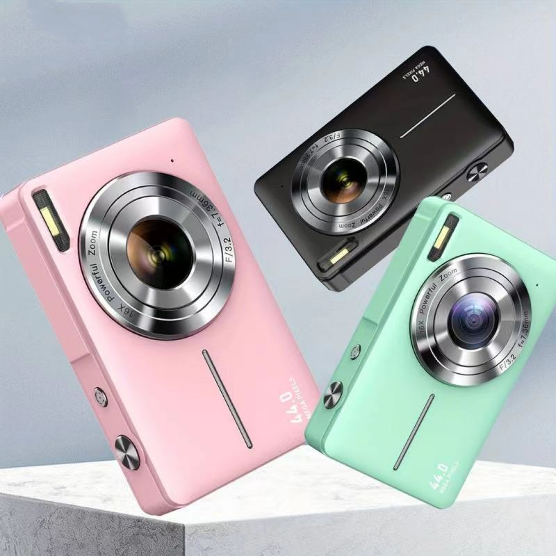 DC403 44MP 1080P HD Digital Camera 16X Digital Cameras Camera Photography Professional Camera For Teenagers, And Beginners With 32G TF Card, Support For Taking Photos, Recording Videos, And Webcam