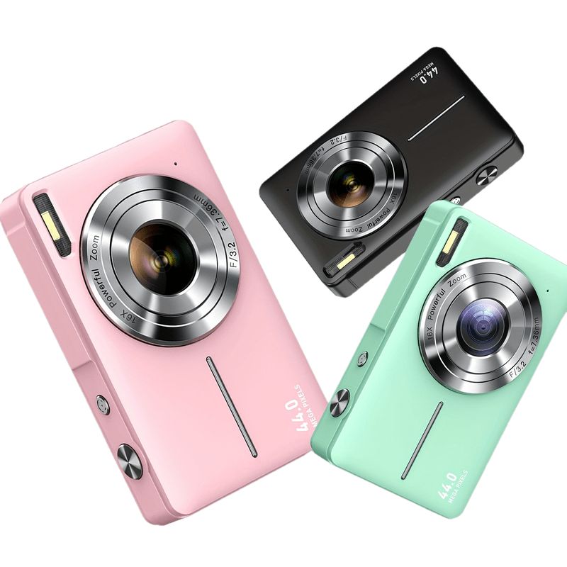 DC403 44MP 1080P HD Digital Camera 16X Digital Cameras Camera Photography Professional Camera For Teenagers, And Beginners With 32G TF Card, Support For Taking Photos, Recording Videos, And Webcam