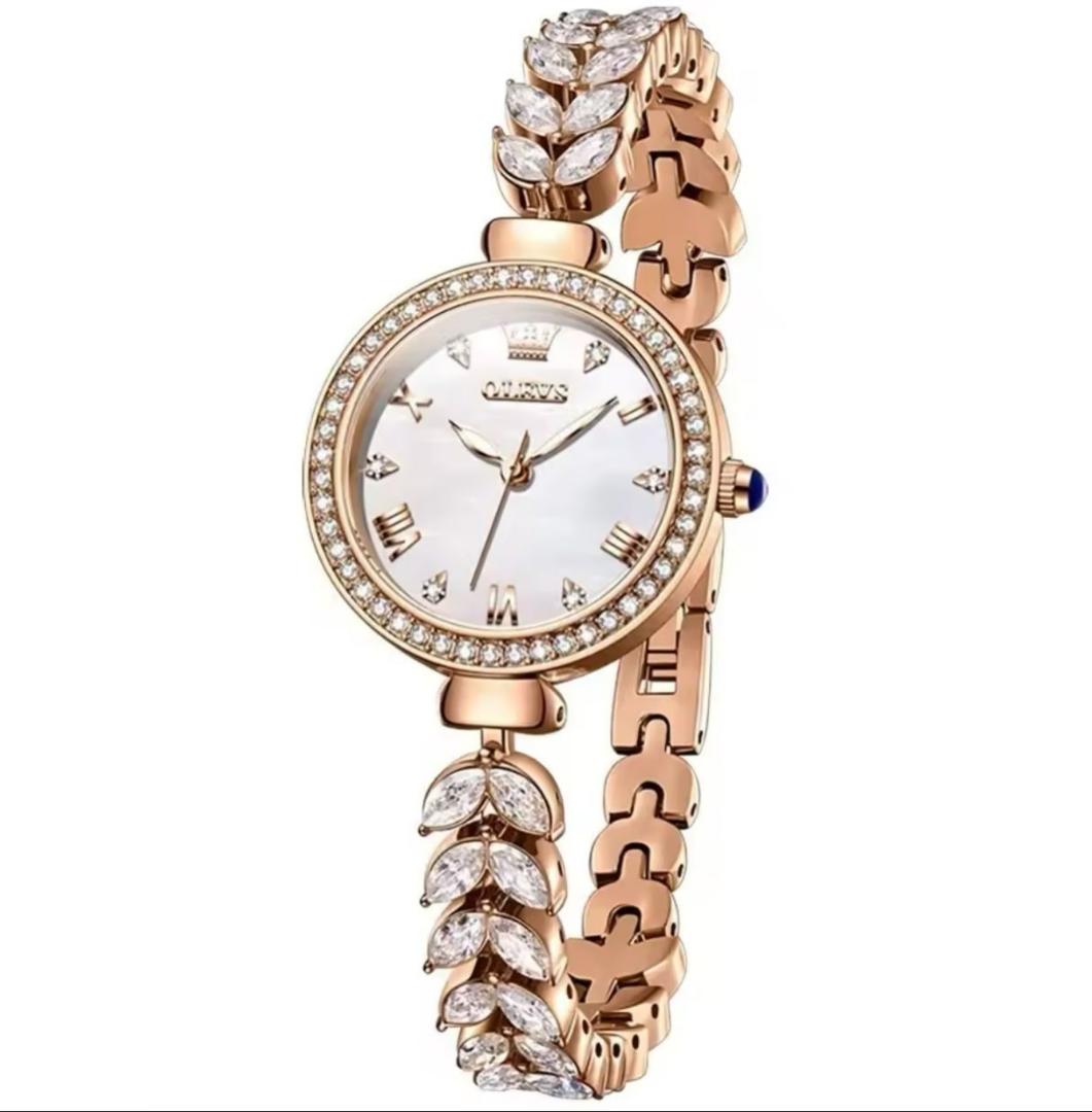 NEW OLEVS LADIES WATCH🔸Iced out design
🔸Stainless steel