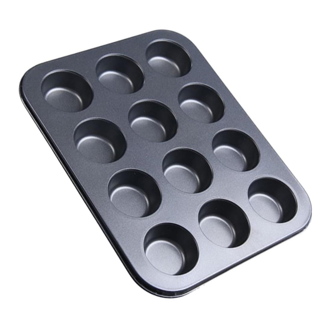 Quality nonstick 12 holes baking tin now available