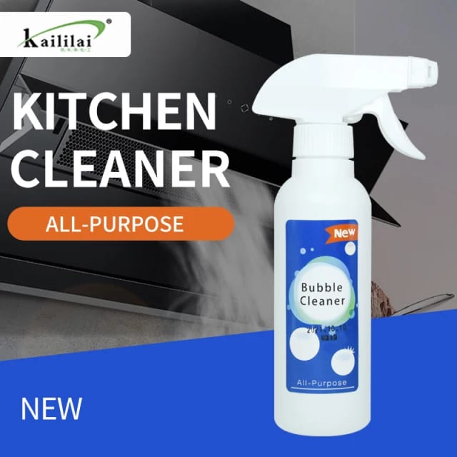 Bubble Grease Cleaner Rust Remove Multi-Purpose Foam* Household Cleaning Bubble Spray Kitchen Tool