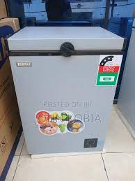 🌟🌟 QUALITY YOU CAN TRUST 💫💫Ecomax 109 litres chest freezer. operates with low energy consumption and low noise levels, making it an ideal addition to any home.