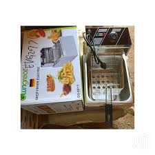 Owngreat 6 Litre single deep fryer,Ideal for Restaurants or Household Kitchens, Easy to use with LED indicators for power and optimal oil temperature.