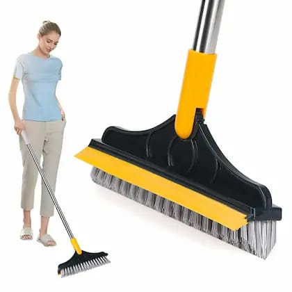 New arrivals super classic quality and durable 23x112cm long handle flexible joint 2 sided cleaning brush