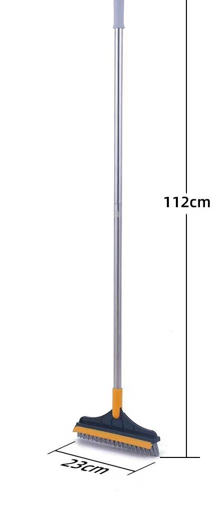 New arrivals super classic quality and durable 23x112cm long handle flexible joint 2 sided cleaning brush