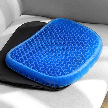 Egg sitter support cushion -Absorbs pressure points -Retains it's shape - strong and durable -Fits most chairs -Free washable cover