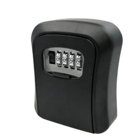 Classic wall-mounted key lock box Metal panels and Plastic bases Weatherproof Wall-mounted Key Safe Password Box Lock Storage Indoor and Outdoor