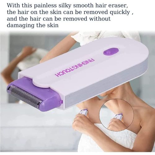 ELECTRIC FACE & BODY PAINLESS HAIR REMOVER Portable Hair Removal Tool, Rotary Shaver, Body, Face, Leg, Bikini Lip Hair Remover, Laser Hairs Epilator, Hair Trimmer