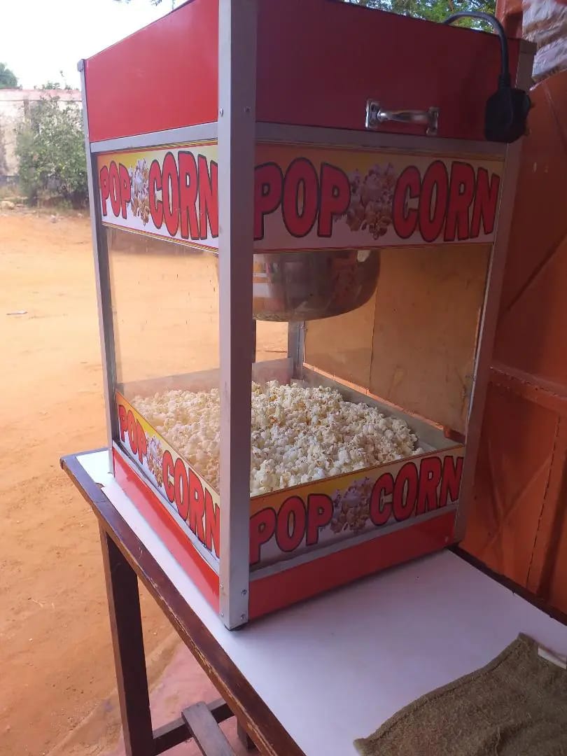 High quality 1350w commercial popcorn maker machine