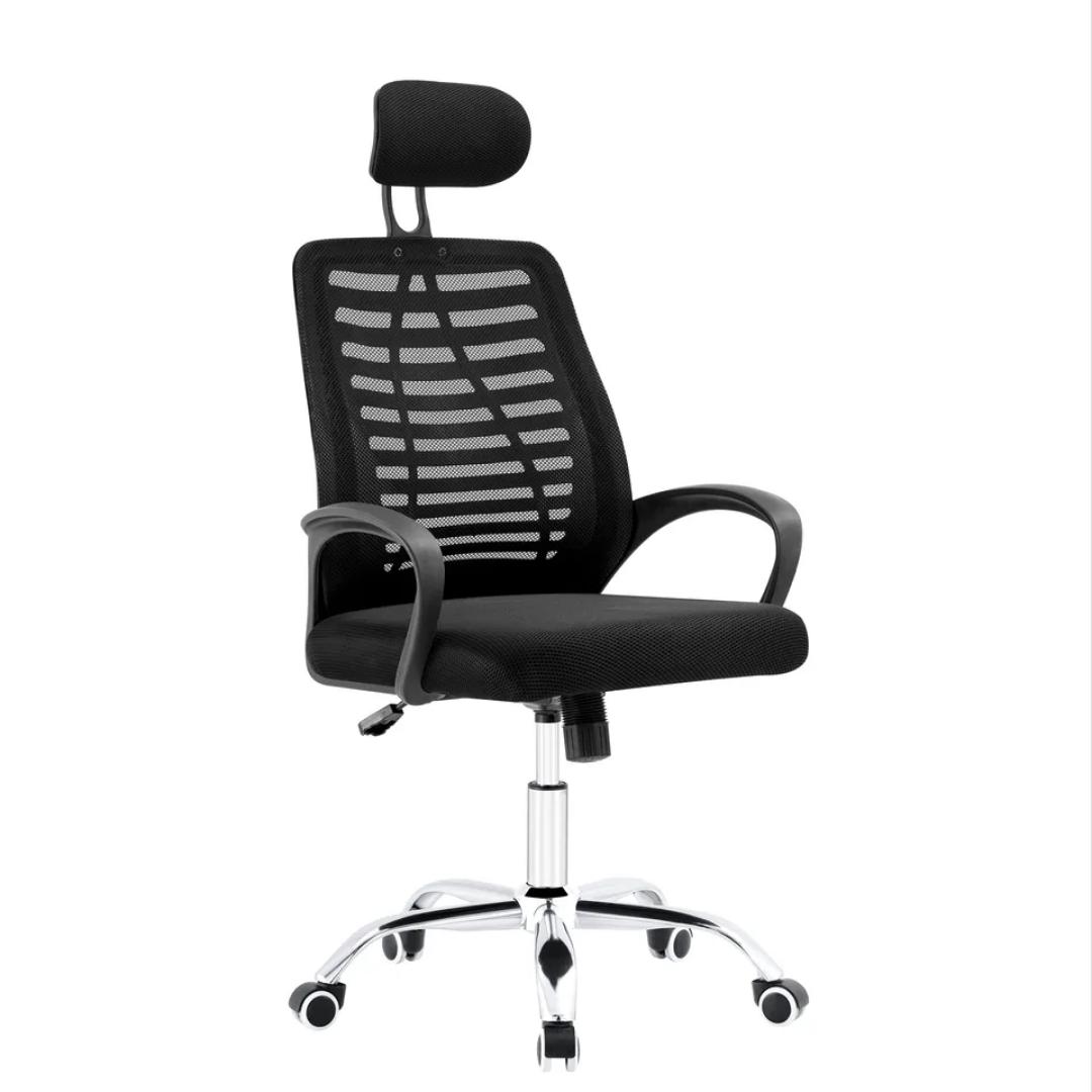 Secretarial Mesh Office Chair with Headrest