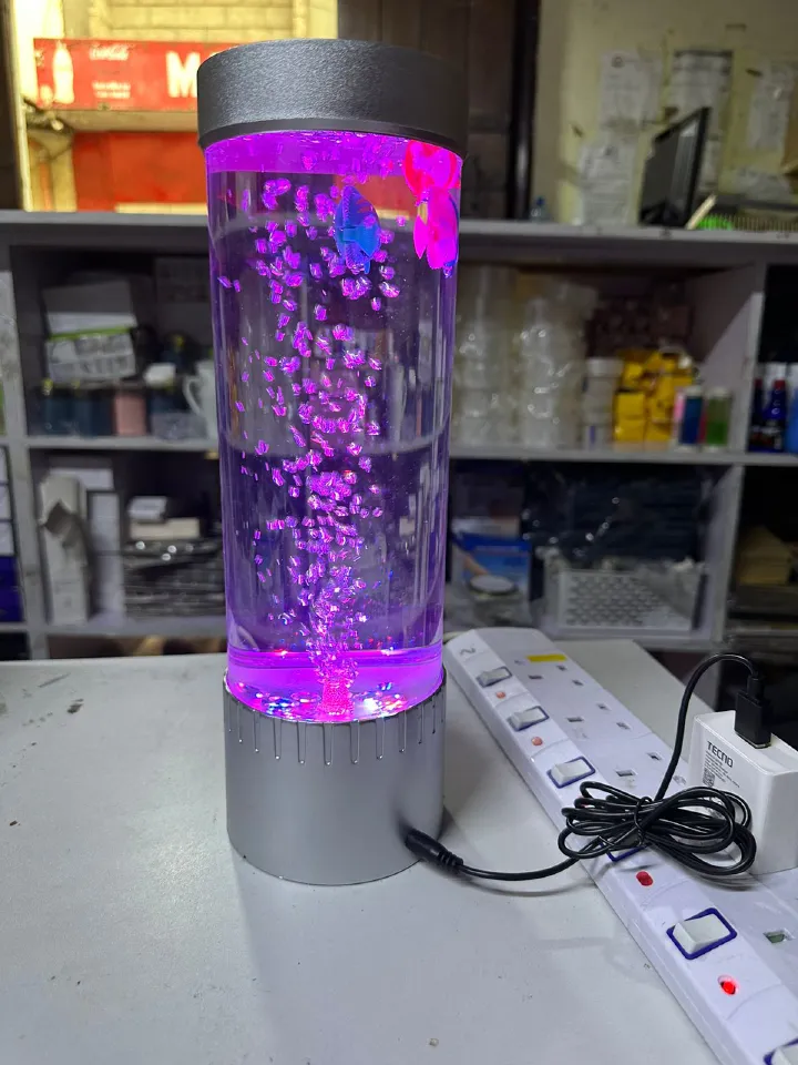 LED Bubble Fish Lamp decor 2.5 liters capacity