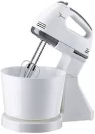 NEW YEAR NEW OFFERS 
'BOMA '
RANGE OF APPLIANCES 
HAND BEATER / MIXER 
WITH STAND & PLASTIC BOWL
BM 133TB  ( 260 Watts)