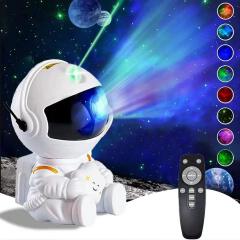 Astronaut Star projector/Nebula creative Night Light Led projector
♦ multicolored lights 
♦ Available in white 
♦ USB powered  
♦Remote Controlled