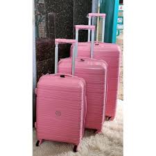 Fashion 3 IN 1 UNBREAKBLE LAXURIOUS RUBBER SUITCASE BRIEFCASE TRAVEL BAG; Made of high-quality materials 
Sleek and stylish design