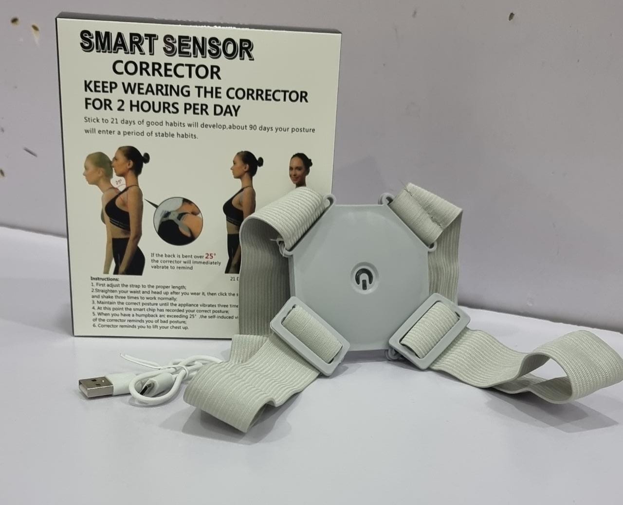 Best price for Rechargeable Smart sensor posture correctorvideo ...
