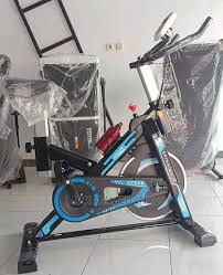 Stainless steel Exercise Spinning  Bike,   350lbs (160Kg) Weight Heavy duty Capacity 🧑🏽‍🎤 Blue and Red  Available

👼 Promotion Price 🤩