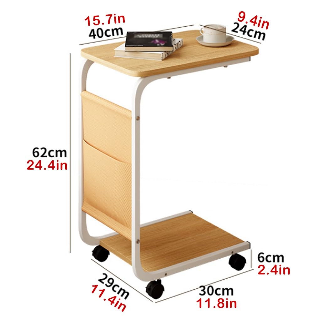New arrival🎓🪻🍁❄

🛖2 layer trolley side table with matching insert pocket now available in 3 wooden colours - base 30x29cm; top 40x29cm height 62cm