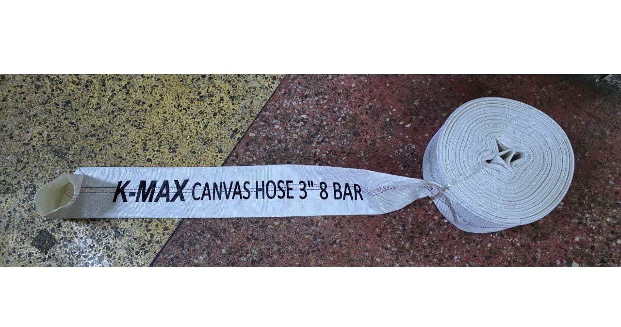 Canvas delivery pipe 30 meters 3 inches  Made of high-quality PVC material for durability
Flexible and easy to maneuver
 for a variety of applications
 length for long-reach delivery