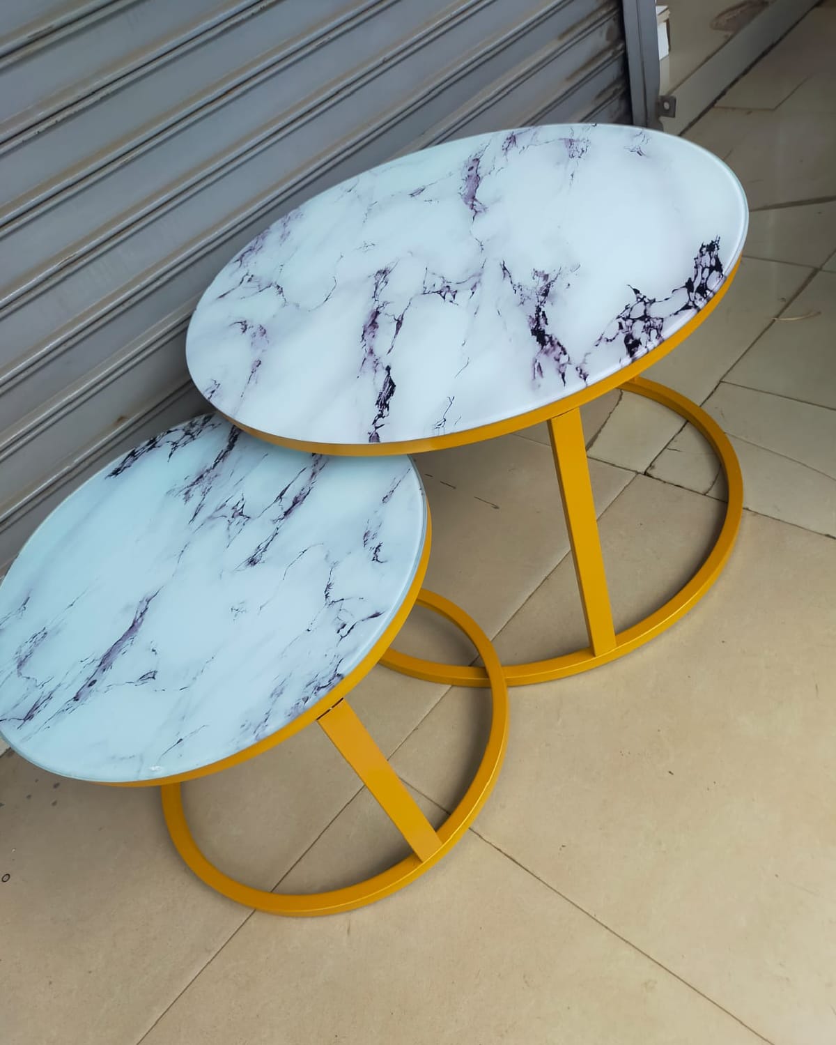 Nesting Bree Nordic luxury coffee table 2 in 1 tables Marble,Tempered Glass Effect Dining Room Furniture Nesting Nordic luxury coffee table