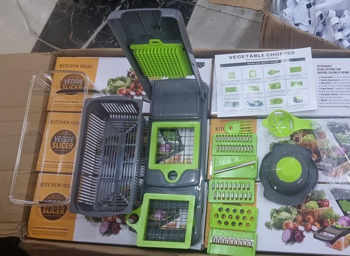offer‼️‼️14pc vegetable cutter slicer dicer chopper now available