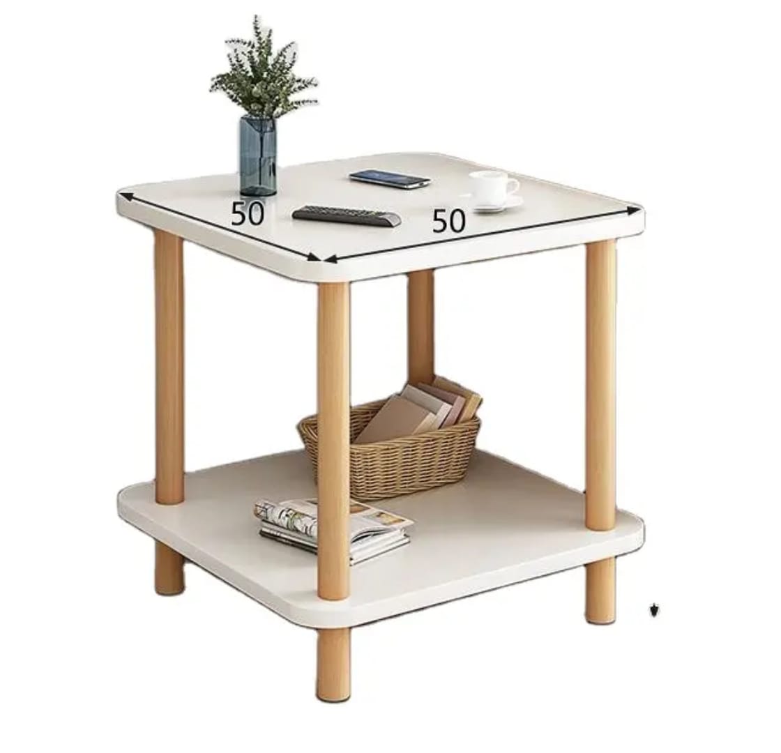 💚Multifunctional bedside table/ 
Living room side table.
Material: wooden 

Comes dismantled

Suitable as bedside or living room side table 

Colors : white 🤍, Marble 🤍 and brown 🟤