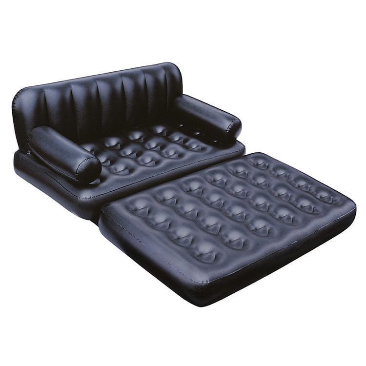 5 in 1 2 seater Bestway Inflatable Pullout Sofa Plus  free manual  pump
✔  It Is An Appropriate Furniture For Less Spacious Homes
✔ It Serves Both The Purpose Of Seating And Sleeping