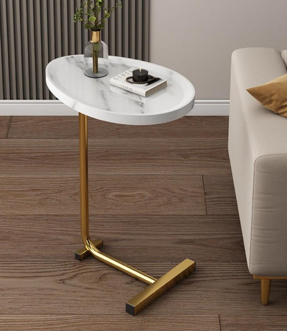 New arrival🎉🎉🎊🥳🔥🔥🔥

Exquisite High quality oval shaped side table now available  in 3colours marble white,brown and marble black