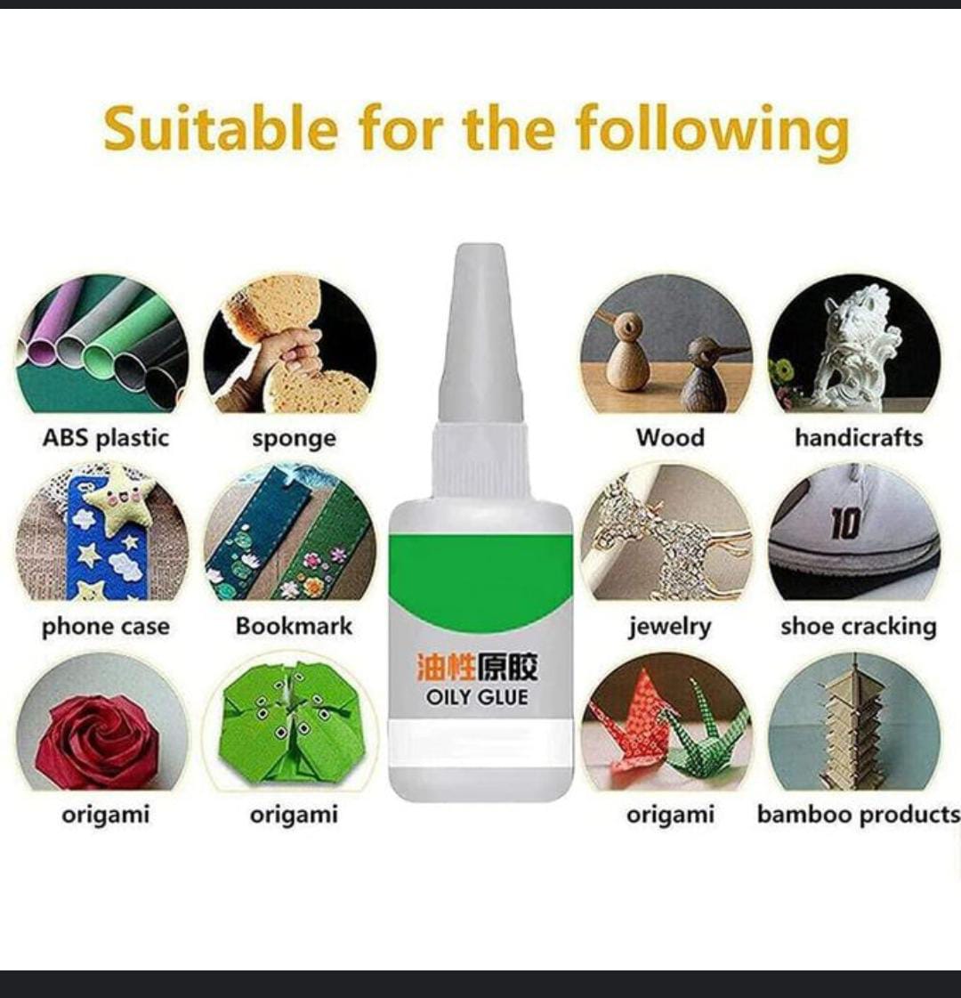 Magic metal welding oily glue 50ml universal oily glue . Can stick metal,ceramic,wood,plastic
