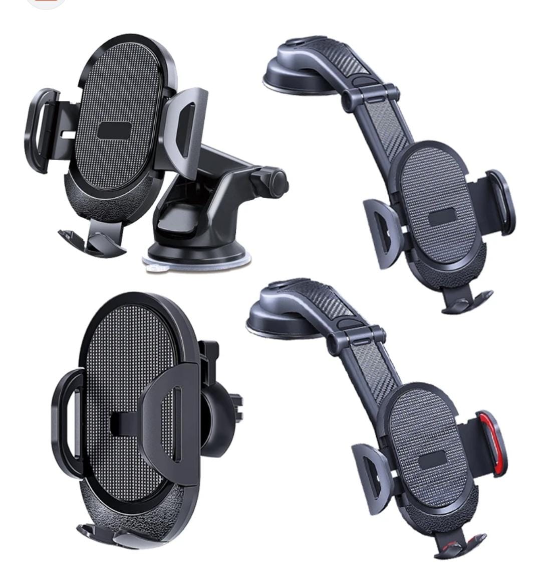 strong suction mounted 360 degree rotating car mobile phone holder