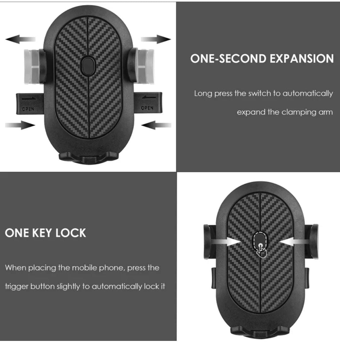 strong suction mounted 360 degree rotating car mobile phone holder