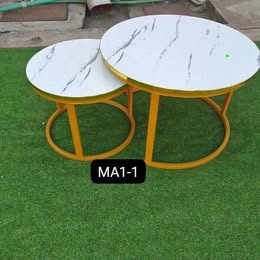Nesting Bree Nordic luxury coffee table 2 in 1 tables Marble,Tempered MDF Effect Dining Room Furniture Nesting Nordic luxury coffee table