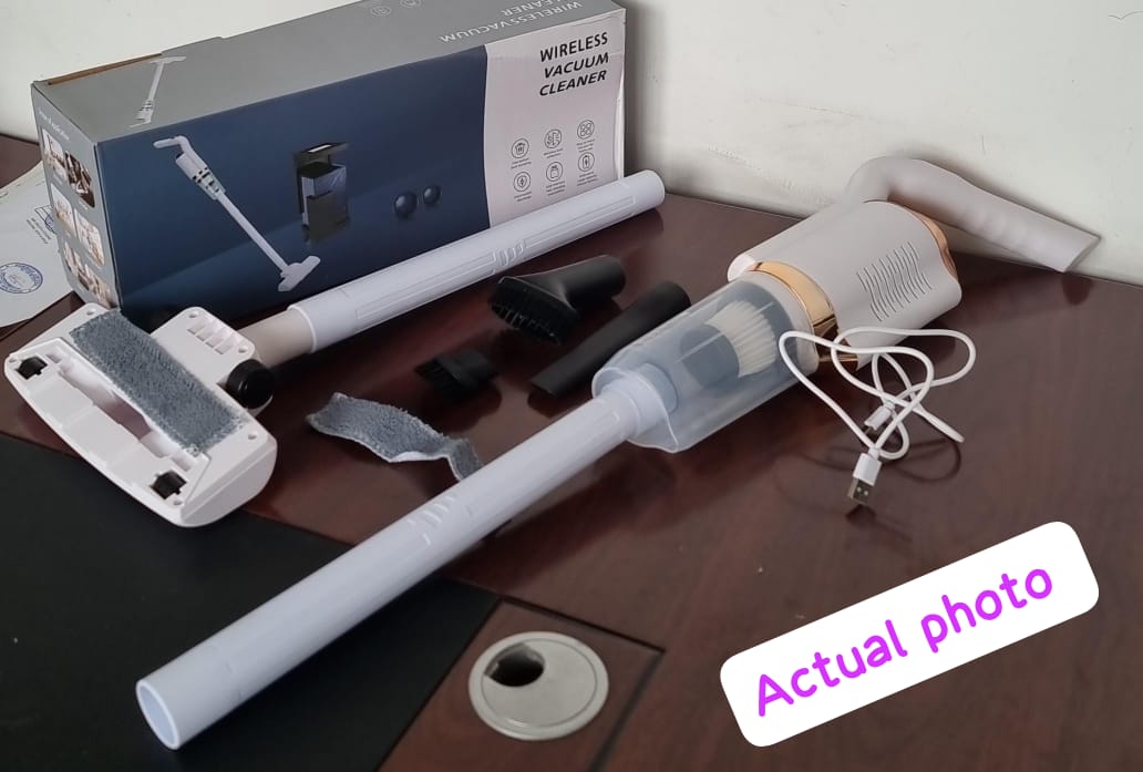 Back in stock🎉🎉🎉🎊

🦋Wireless vacuum cleaner     rechargeable, short length use option or extended to 105cm long, 4 brush options, high suction pressure of 7500Pa) 🕸