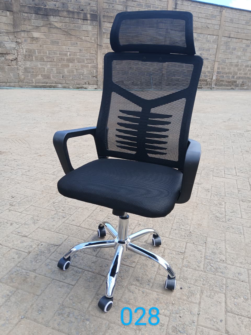 NEW ARRIVAL!!!! 1Pc Classy High Quality Secretarial Mesh Office Chair with Headrest