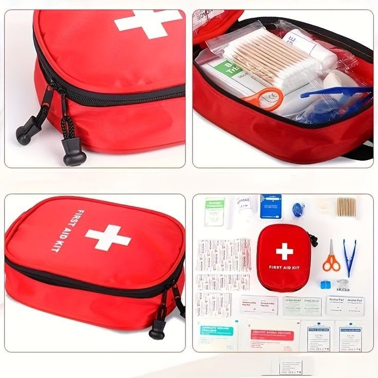 First Aid Kit For Medicines Outdoor Camping Medical Bag Survival Handbag Emergency Kits Travel Set Portable