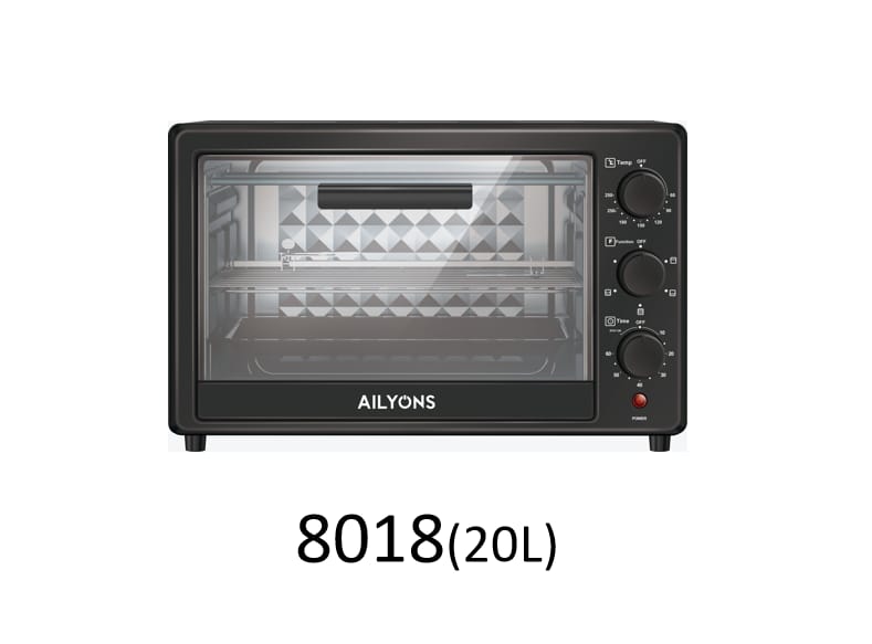 AILYONS High Quality 20 Litres Microwave Oven With Grill 20L microwave 99 min timer Digital control Grill Defrost setting 1200/900 watts 9 power levels