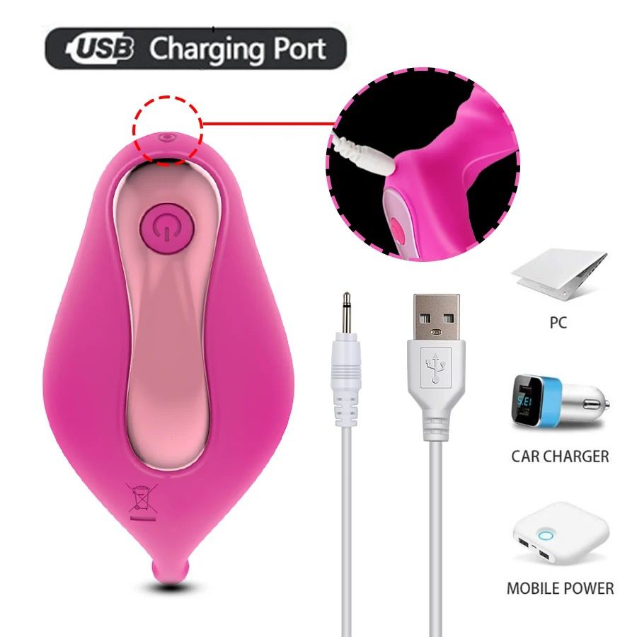 Original Double sided remote controlled Sex Toy, Wearable G Spot Vibrator Sex Toys for Women, Panty Vibrator Clitoral Stimulator, 12 Modes Wireless Love Egg with Remote control view 2