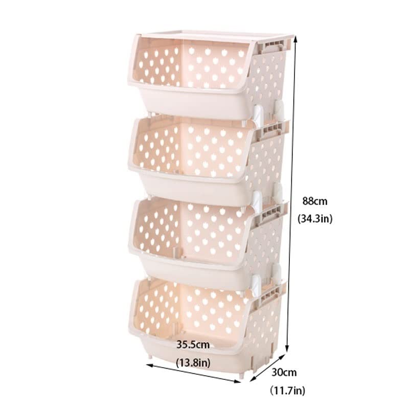 💫REDUCED PRICE🔥🔥
Hard plastic 4 layer + lid vegetable rack now available in white peach & grey-blue colours