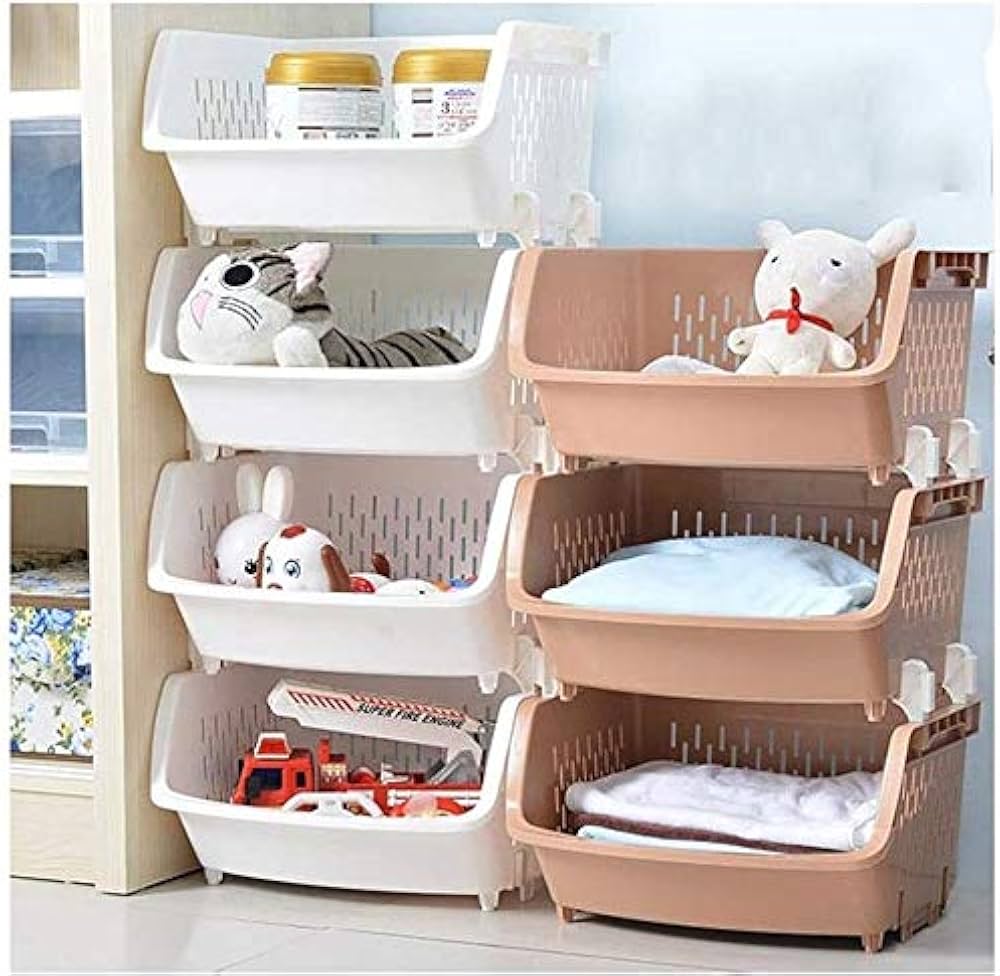 💫REDUCED PRICE🔥🔥
Hard plastic 4 layer + lid vegetable rack now available in white peach & grey-blue colours