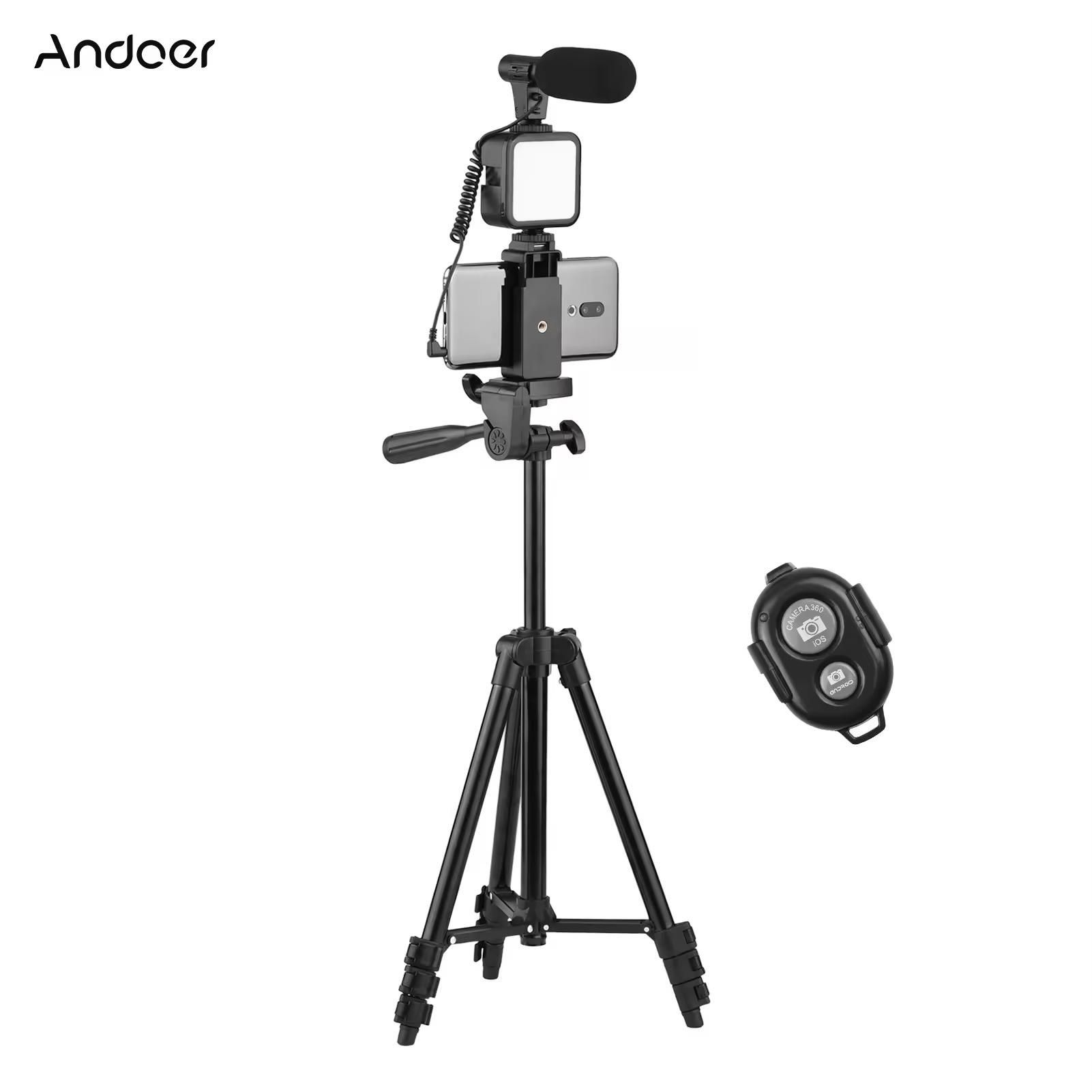 Vlogging kit KIT-05LM with tripod Stand
Microphone has noise reduction-powerful mic capsule with high noise cancellation technology