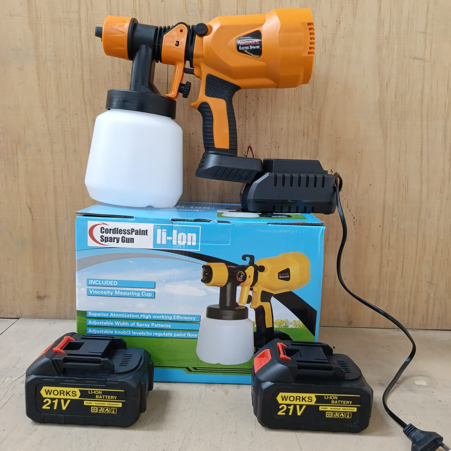 Cordless Paint Spraying Machine Electric Spray Gun for Makita 18V Li-ion Battery Household Disinfection Sterilization